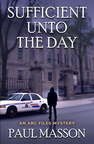 Sufficient Unto the Day is a combination mystery novel, thriller, and sailing adventure. Detectives Hamish Cameron, Sean Carroll, and Beth Phillips face mortal danger in Ashcroft-by-the-Sea, along the US Intra-Coastal Waterway, and in Alberta's oil sands.